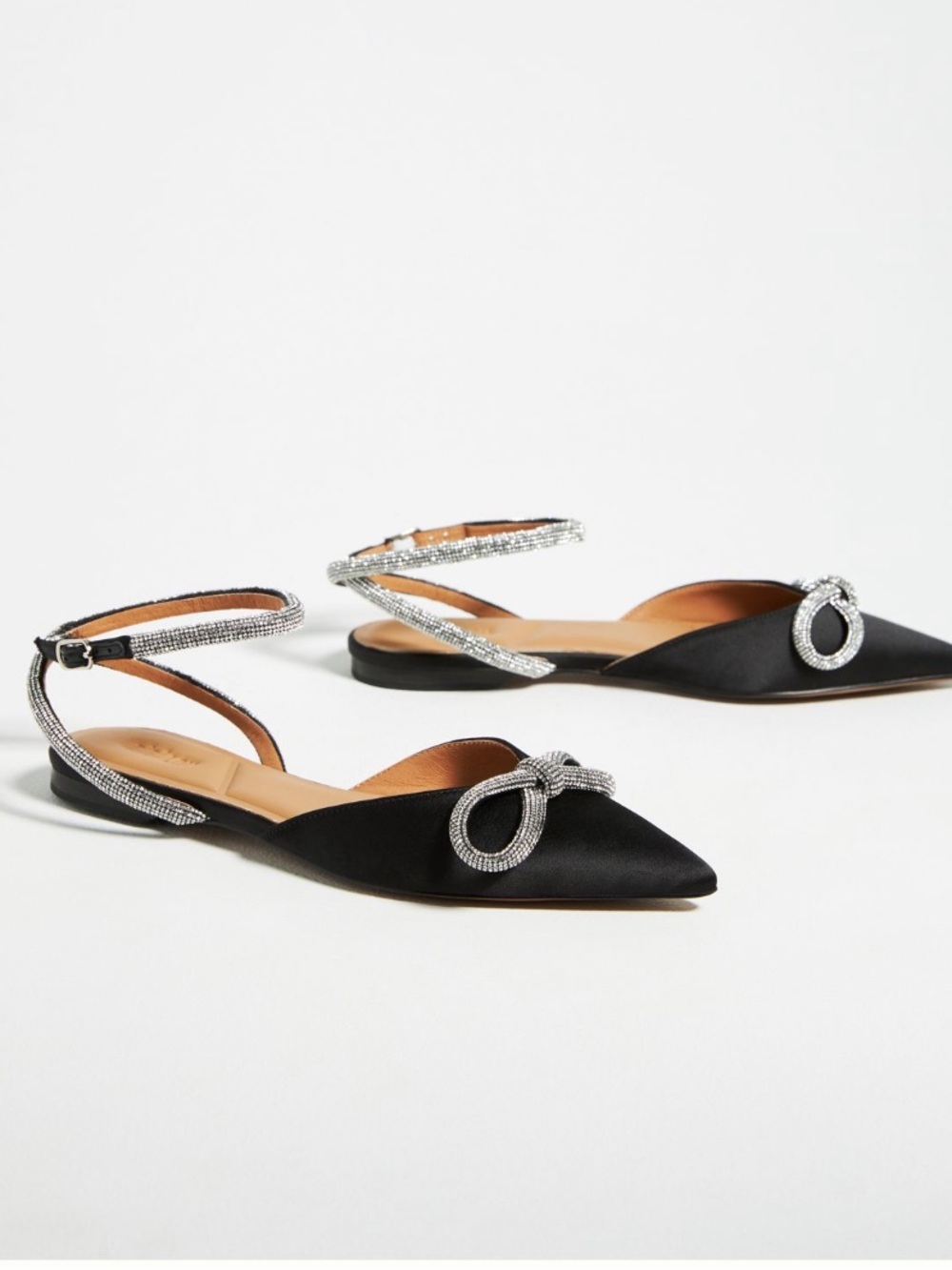 Anthropologie Bibi Lou Bow Flats